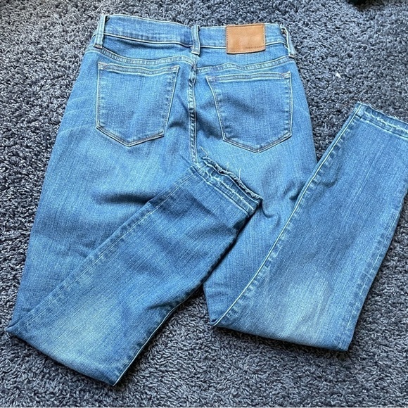 J Crew Toothpick Jeans 8” Rise Let Down Hem size 25 - Picture 3 of 9